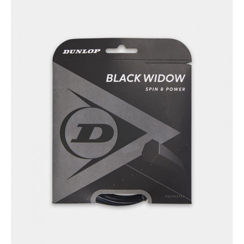 Струны для ракеток Dunlop BLACK WIDOW 17G SET ко-полиэстер