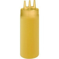 Емкость для соусов с тремя носиками 690мл D=7см желтый ProHotel 4141471 JSP24/JD-JSP24