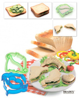 Форма-резак для бутербродов и выпечки «ДЕЛЬФИНЧИКИ» Bradex TK 0216