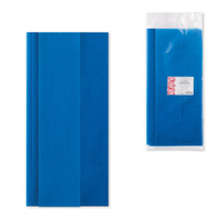 Скатерть одноразовая из нетканого материала спанбонд 140х110 см, ИНТРОПЛАСТИКА, синяя, шк 81970 Интропластика