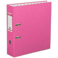 Bantex Папка-регистратор Economy Plus А4, бумвинил, 80 мм, розовый