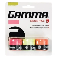 Намотка Gamma Neon Tac с липким верхним слоем цветная 3 шт